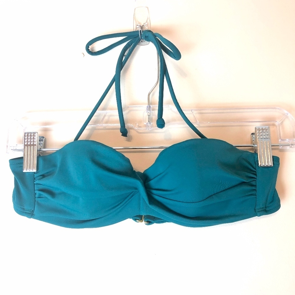 Victoria's Secret | Teal Bandeau Bikini Top 32A